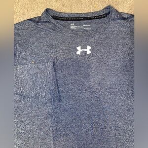 Under Armour Threadborne Compression Tee Mens Size Small Running Workout Shirt